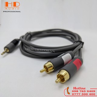 Dây 3.5 ra 2 av belkin hàng chính hãng