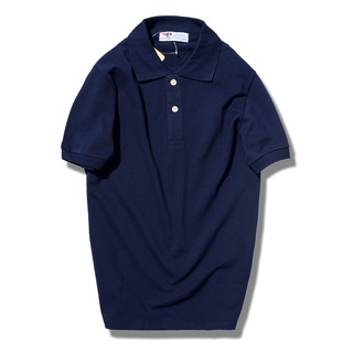 Áo thun cổ bẻ nam chuẩn phong cách mới Pigofashion Zab19 (xanh đen)