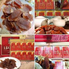 Hồng Sâm thái lát tẩm Mật Ong SAMBOK Hàn Quốc hộp 200g (Honey Sliced Korean Red Ginseng)