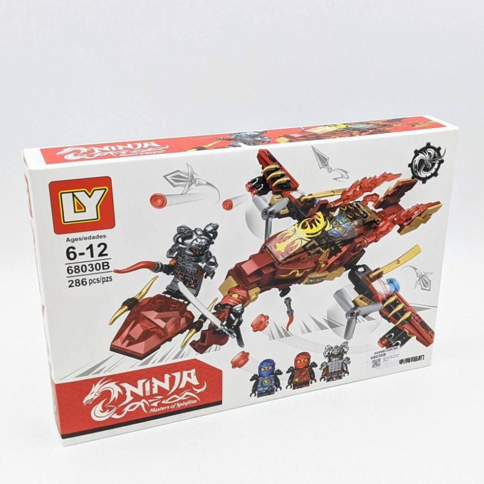 [SALE HÈ SỐC] NINJAGO_Lego Ninja Cưỡi Rồng Robot Chiến Đấu (286 miếng)