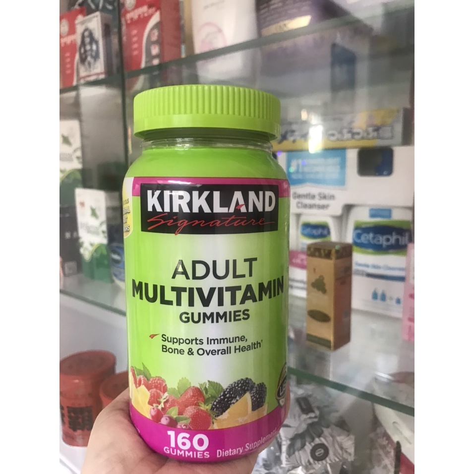 5/2023 KẸO DẺO MỸ BỔ SUNG VITAMIN CHO NGƯỜI LỚN - KẸO DẺO Vitamin ADULT MULTIVITAMIN GUMMIES 160 VIÊN