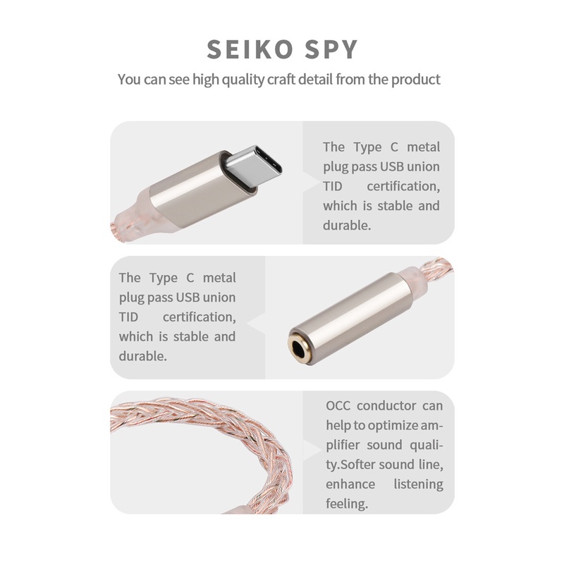 JCALLY JM40 ES9280C PRO Type C to 3.5mm Audio Decoding DAC Adapter Headphone Adapter Earphone Cable
