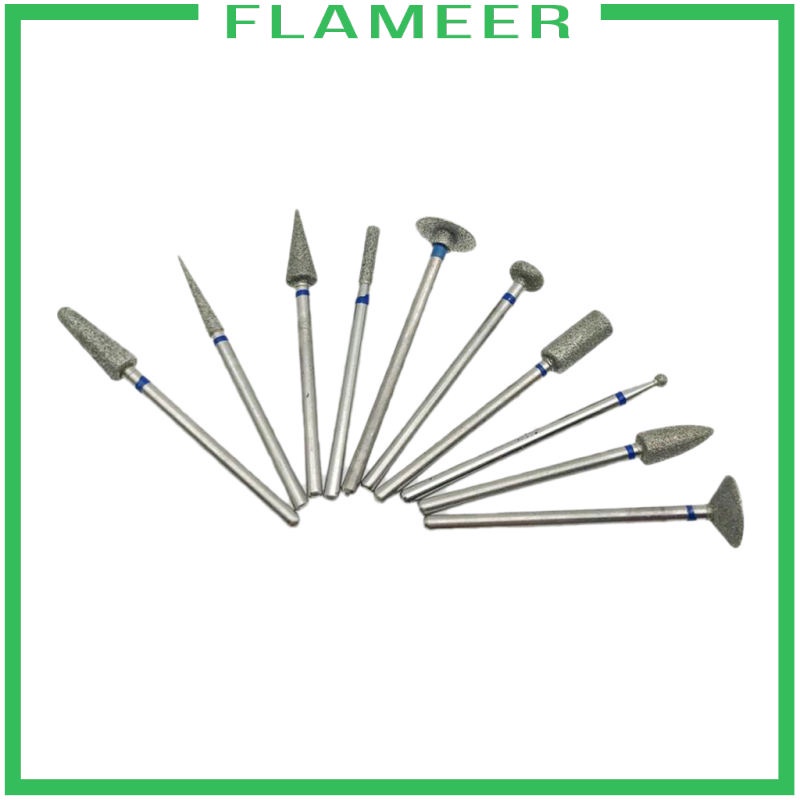 Set 10 đầu mài kim cương 2.35mm chuyên dụng dành cho nha khoa