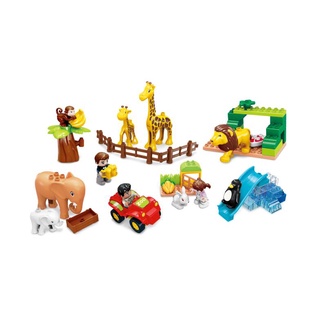 Đồ chơi lắp ráp Mô Hình Sở Thú Duplo QMAN 5103