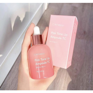 Tinh Chất Dưỡng Trắng Căng Bóng Nâng Tông Da CELLAPY PINK TONE UP AMPOULE