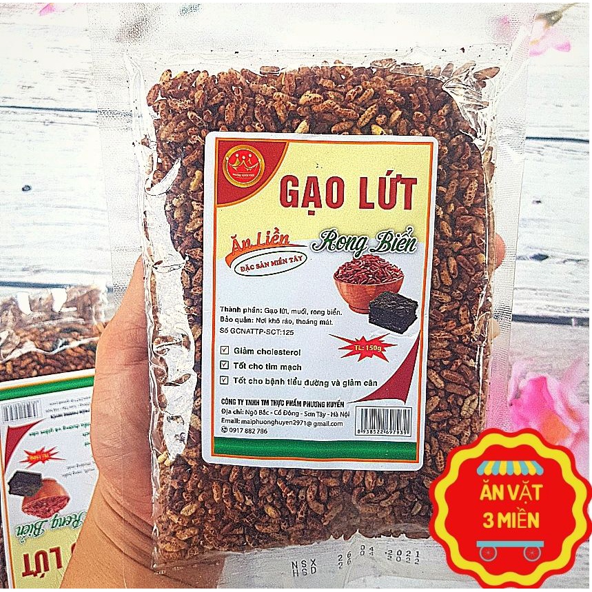 Gạo Lứt Rong Biển / Gạo Lứt Muối Mè Phương Huyền Food túi 150g