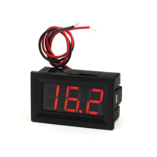 Đồng hồ led đo điện áp V27D DC 0 - 100V - Đỏ