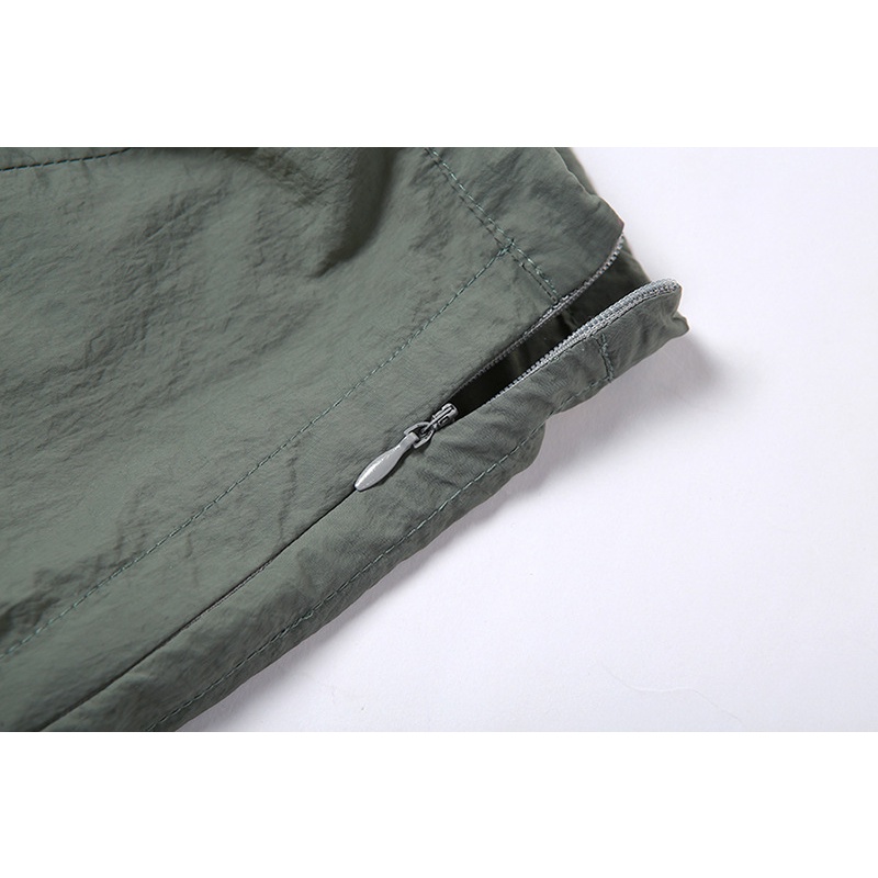 Chân Váy Xếp Ly Lưng Cao Phối Dây Rút Và Khóa Kéo Thời Trang Cho Nữ