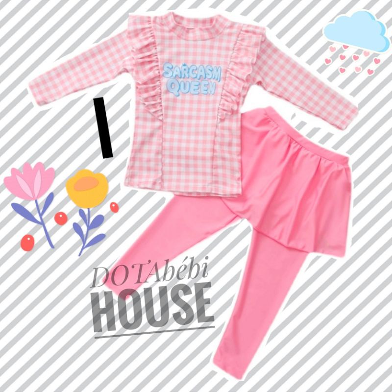 (M-4XL) nhiều mẫu Đồ bơi dài tay quần dài cho bé gái - DOTAbébi HOUSE