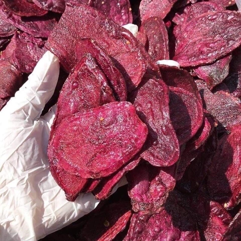 500Gr Khoai Lang Tím Sấy Mật Ong, Vàng mặt ong, chuối mộc Loại Ngon, Ăn Là Nghiền