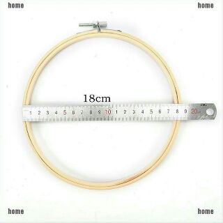 Khung thêu gỗ tròn 13-34cm