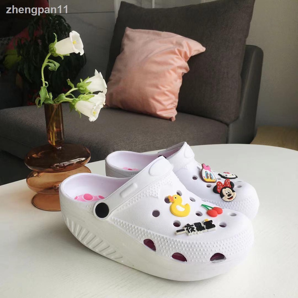 ☊⊙✉Giày Sandal Chống Trượt Tăng Chiều Cao 5cm Cho Nữ
