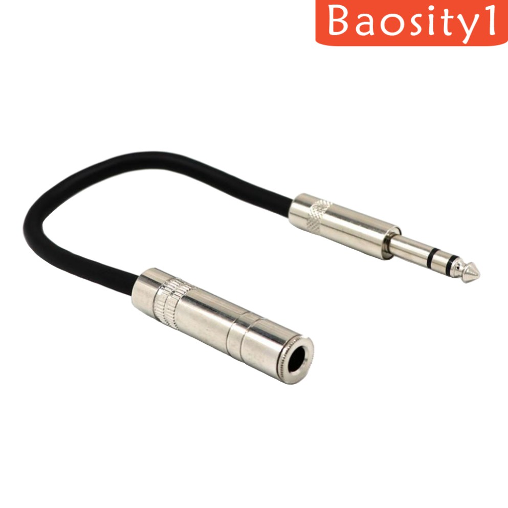 Dây Cáp Âm Thanh Nối Dài 20cm 6.35mm Female Sang Male