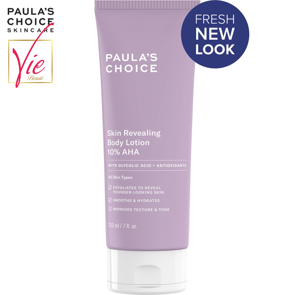 Kem dưỡng thể Paulas Choice 10% AHA làm đều màu da - Paula's Choice Skin Revealing Body Lotion 10% AHA 210ml