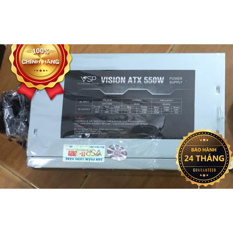 Nguồn Máy Tính VSP Vision ATX 550W