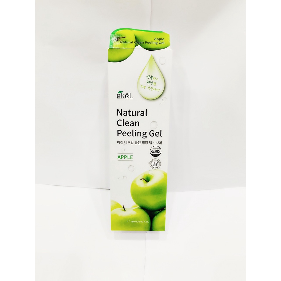 Gel tẩy tế bào chết Ekel Hàn Quốc Natural clean peeling gel - tẩy da chết vùng mặt chiết xuất tự nhiên