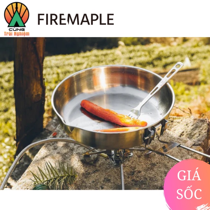 [CHÍNH HÃNG] Chảo Cao Cấp Chuyên Dụng Dã Ngoại Fire-Maple Cho Hoạt Động Nấu Ăn Ngoài Trời FMC-ANTARC-FRYPAN-8