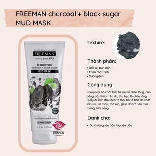Mặt nạ FREEMAN #195k/tuýp 175ml