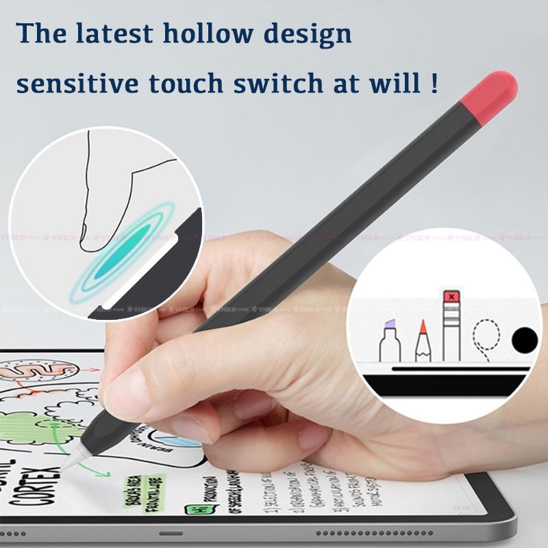 Ốp Apple Pencil 2 tương thích cho vỏ bút Apple Pencil 1 compatible for Apple Pencil case
