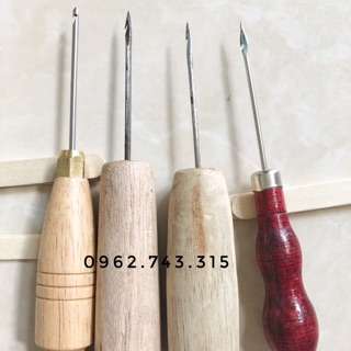 Bộ 4 chiếc kim khâu giày, tặng kèm tép chỉ