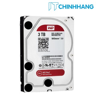 Ổ cứng gắn trong HDD WD 3Tb-SATA3 (RED)-HÃNG CHÍNH THỨC