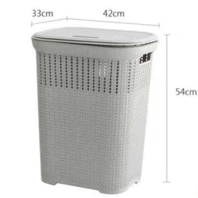 Sọt đựng quần áo cao cấp giống mây tre Đan kiểu Hàn quốc 1234