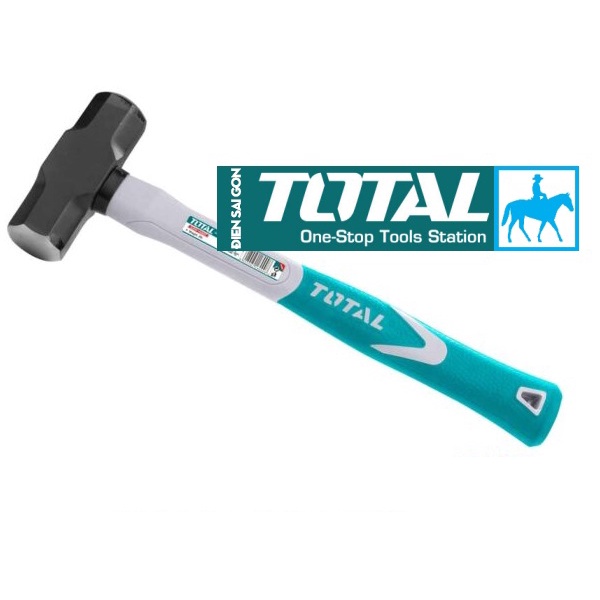 Total Búa tạ Búa đập đá bê tông Lục Giác 2LB ~1Kg THT79026