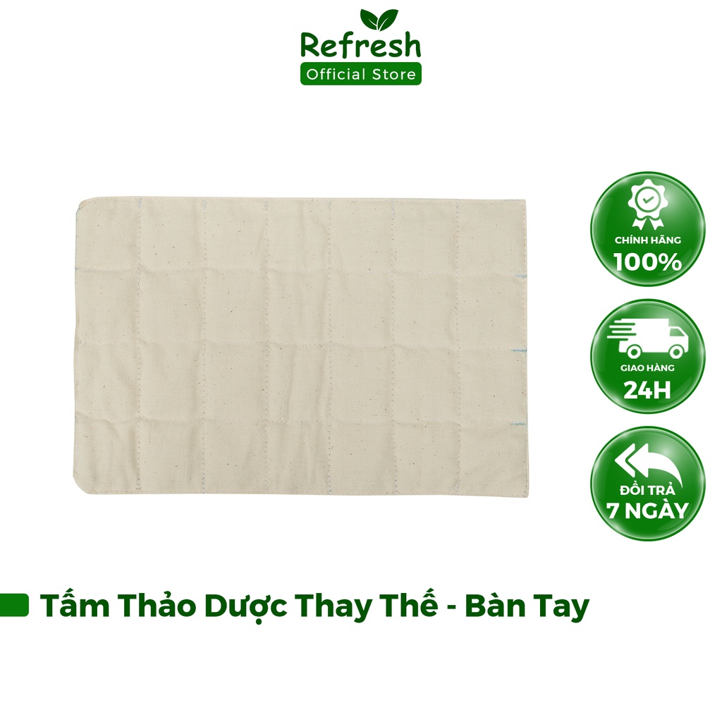 Tấm Thảo Dược Thay Thế REFRESH - Thay Thế Cho Chườm Bàn Tay Loại Dùng Điện