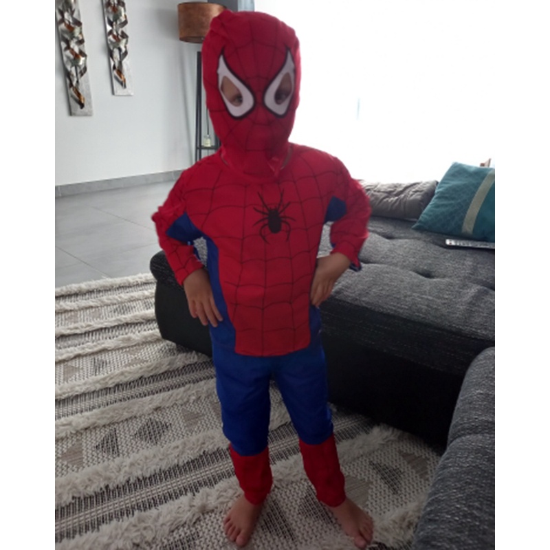 Trang Phục Hóa Trang Người Nhện Nhân Dịp Halloween Cho Bé