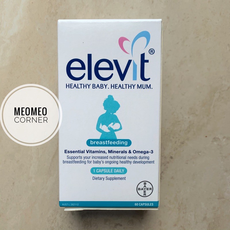 Elevit sau sinh 60 viên Úc Elevit bú