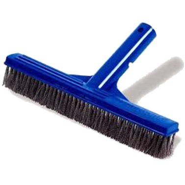 Bàn chải đáy hồ bơi bằng thép dài 25cm/chổi cọ chùi rửa vệ sinh hồ bơi thân cây chà bằng nhựa nguyên khối,chổi cọ hồ bơi
