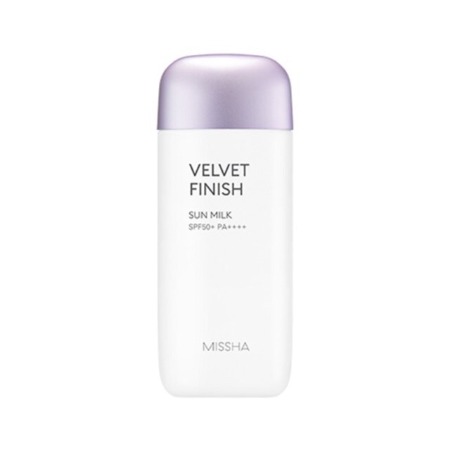 MẪU MỚI 2020  Kem chống nắng Missha All-Around Safe Block Velvet Finish Sun Milk SPF50+/PA++++