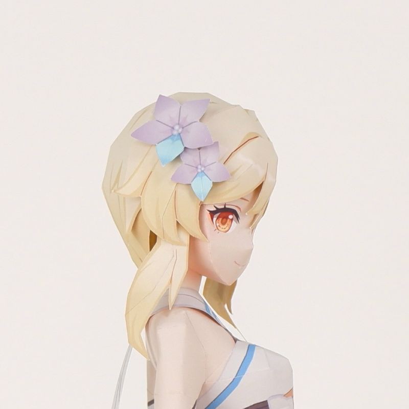 Mô hình giấy anime girl Anime Game Genshin Impact] Lumine