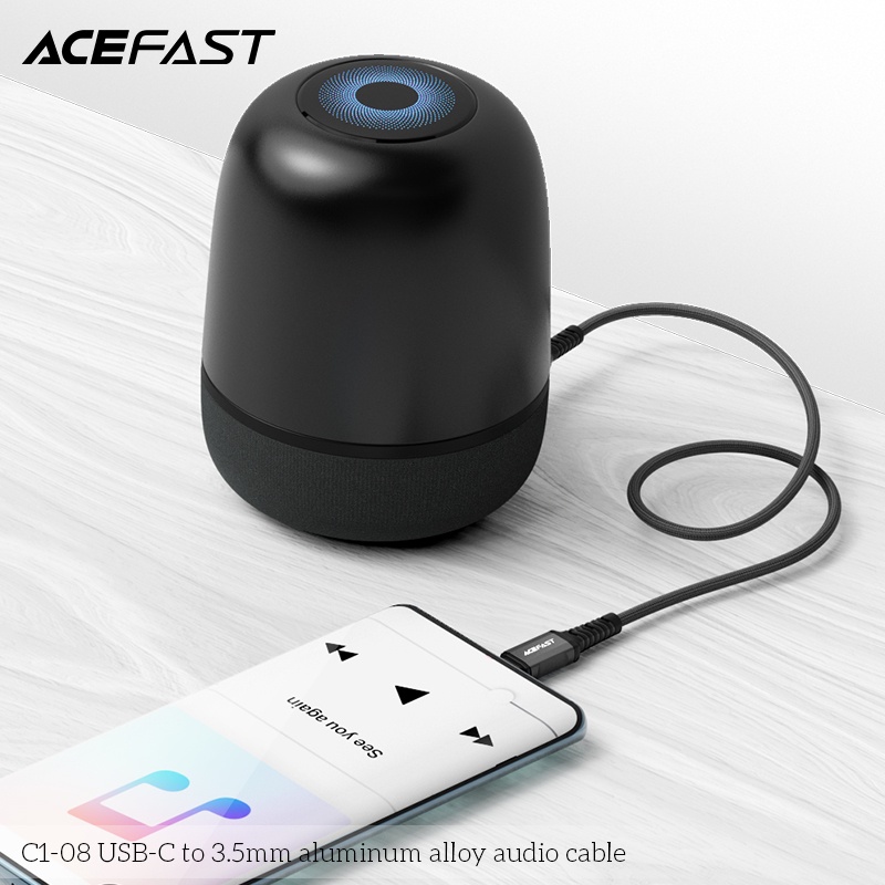 Cáp chuyển âm thanh ACEFAST USB-C to 3.5mm  - C1-08