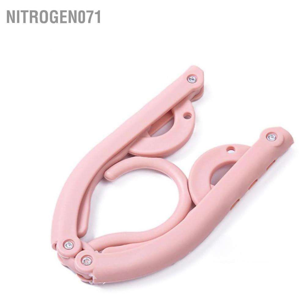 Nitrogen071 Gấp Móc treo quần áo Giá phơi nhựa đa chức năng Giặt là ngoài trời cho hộ gia đình