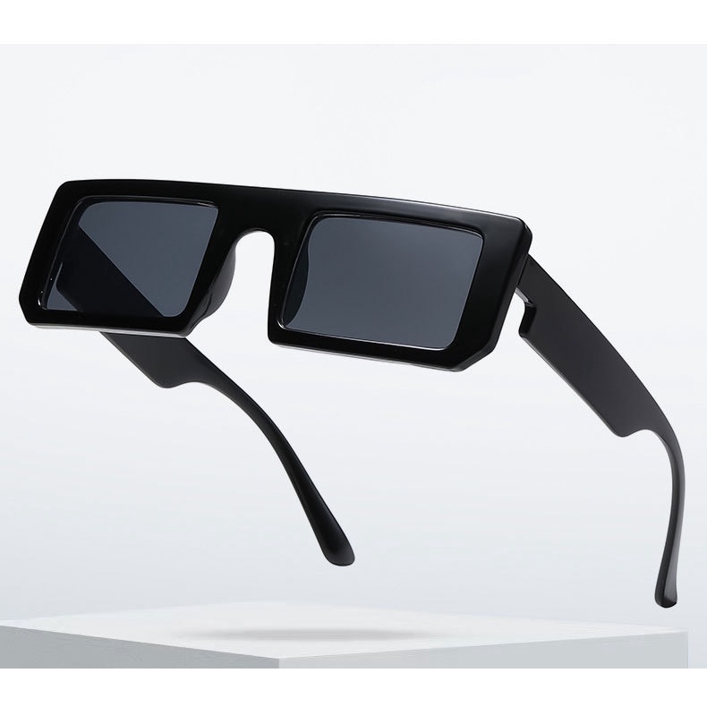 Kính mát gọng chữ nhật phong cách retro thời trang