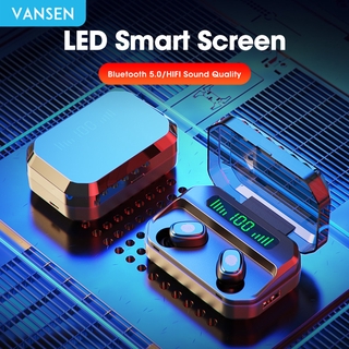 Tai nghe Bluetooth có màn hình LED Pin Tai nghe không dây Tuổi thọ pin dài