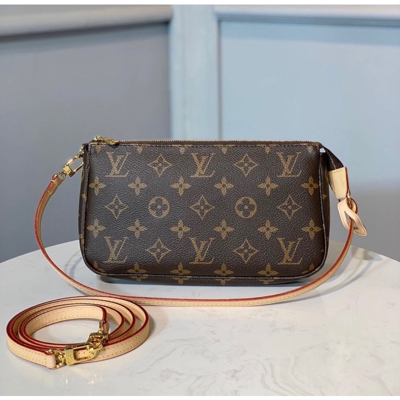 TÚI LVVhoa KẸP NÁCH CAO CẤP FULLBOX NAM CHÂM 2 LỚP