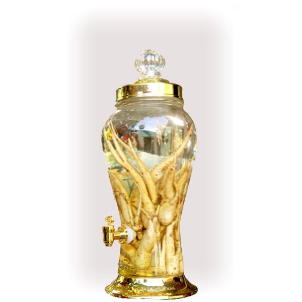 Bình Bầu Ngâm Rượu Thuỷ Tinh 3 Lít - 6.2 Lít Có Vòi