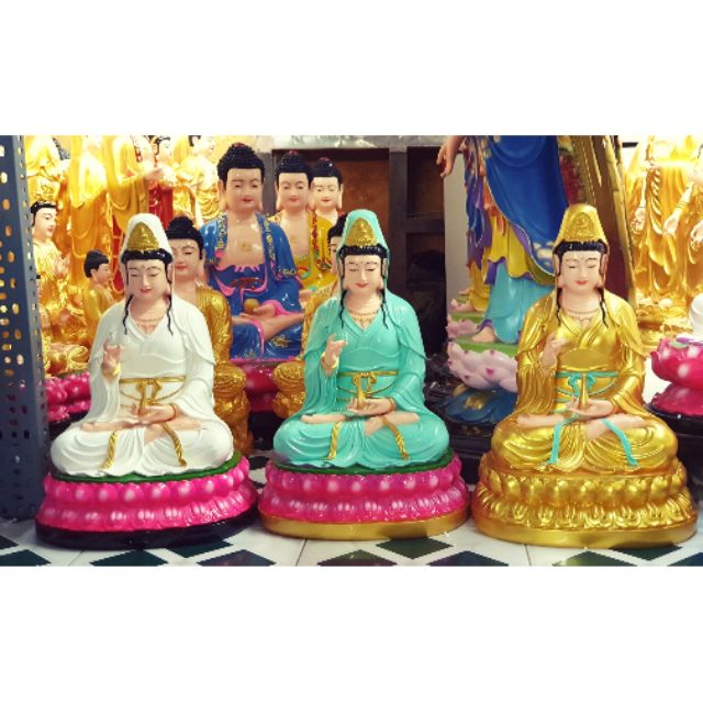 Tượng Quan Âm ngồi 50cm