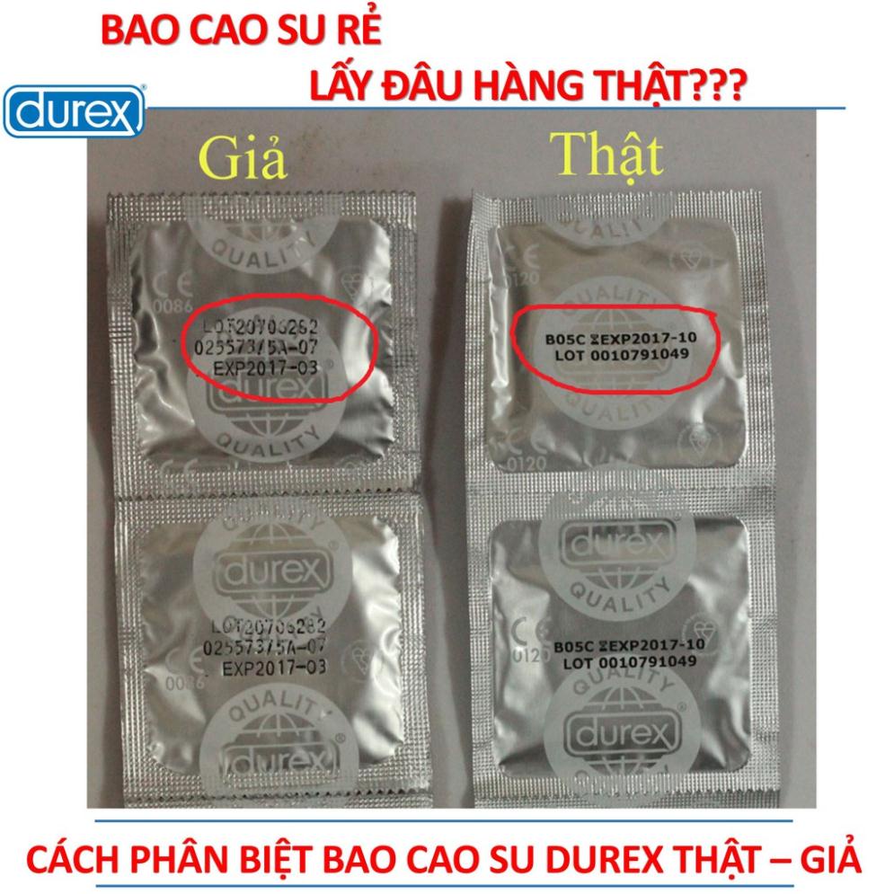 . [DUREX CHÍNH HÃNG] Hộp 12 Bao cao su Siêu mỏng Durex Fetherlite Ultima