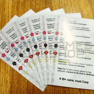 Boardgame Coup - Phiên Bản Tiếng Anh