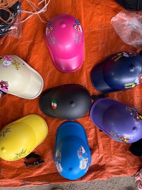 Mũ bảo hiểm thời trang NAM NỮ nửa đầu giá rẻ, nhiều màu sắc, vi vu dạo phố - Hình ngẫu nhiên