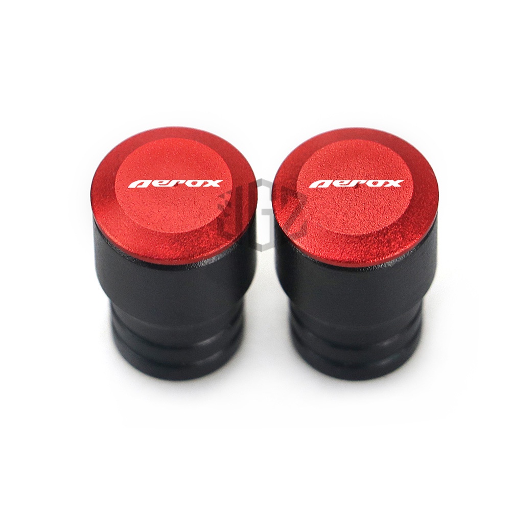 Set 2 Nắp Van Lốp Xe Máy YAMAHA AEROX NVX 125 155 V1 V2 Bằng Nhôm CNC