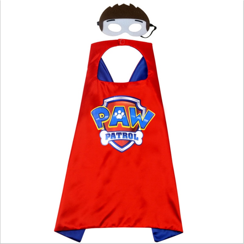 Bộ Đồ Hóa Trang Nhân Vật Paw Patrol | Áo Choàng Và Mặt Nạ Hóa Trang Halloween Ryder Chase Marshall