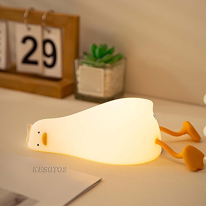 Đèn Ngủ Silicon Cảm Ứng Điều Khiển Cảm Ứng Sạc USB Kesoto2 Cho Bé