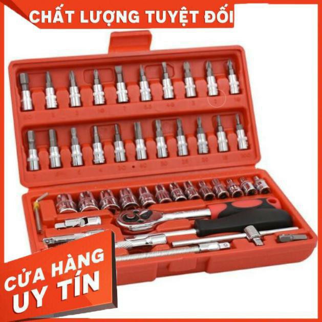 Bộ khẩu sửa chữa 1/4 46 chi tiết