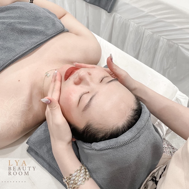 Khăn quấn đầu, khăn gội đầu, trải gối cho spa kt 35x75cm thêu logo theo yêu cầu