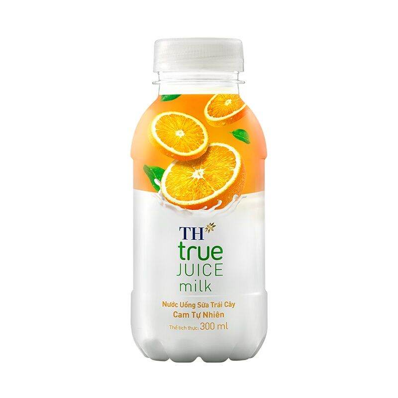 NƯỚC UỐNG SỮA TRÁI CÂY DÂU TỰ NHIÊN – TH TRUE JUICE MILK
