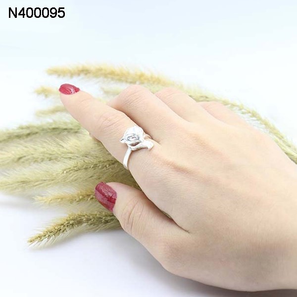 Nhẫn Bạc Nữ Hồ Ly Cute